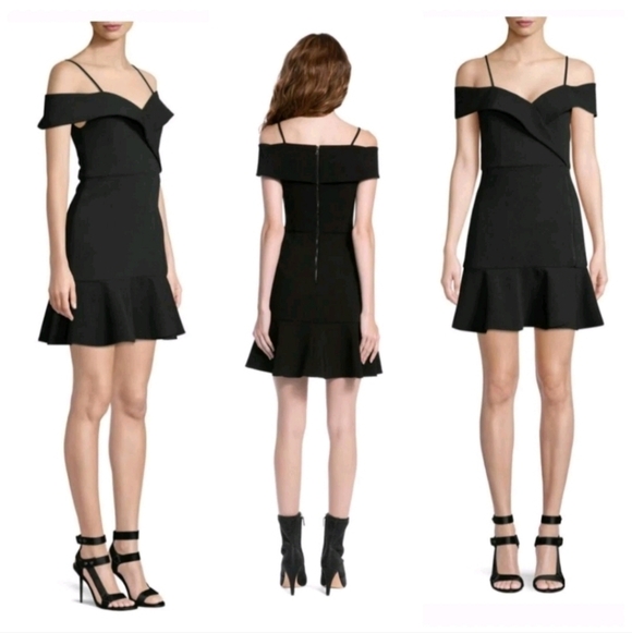 Alice + olivia dash off shoulder dress Size 4 $395 - Picture 8 of 16